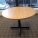 41" Maple Round Office Meeting Table