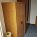 Medium Oak 2 Door Wardrobe Storage Cabinet w/ Adjustable Shelves