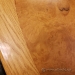 120 in. Birds Eye Maple Racetrack Boardroom Table w/ Blonde Trim