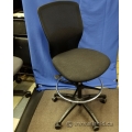 Teknion Black Mesh Back Office Drafting Stool Chair