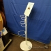 Floor Stand with Sign Holder and Container Holder