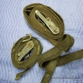 Lot of 2 - Heavy Duty Ratchet Tie Down Straps, Older