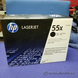 Hp 55x (CE255x) Black Toner Cartridge NIB