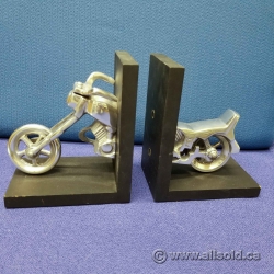 Motorcycle Bookends