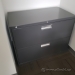 Hon 2 Drawer Black Lateral File Cabinet, Locking