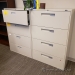 36" Beige 4 Drawer Lateral File Cabinet, Locking