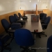 14ft Grey Boardroom Table w/ Rounded Corners