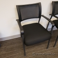 Black Mesh Back Guest Office Chair