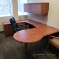 Autumn Maple U/C Suite Desk with Bullet