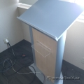 Hardrock Maple Contemporary Curved Podium Lectern