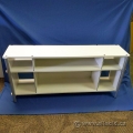 54" Herman Miller White Vivo Lateral Bookcase Bookshelf Stand