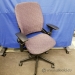 Steelcase Leap V2 Mauve Thin Leaf Pattern Ergonomic Task Chair