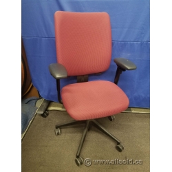 Red Turnstone Crew Office Task Chair by Steelcase