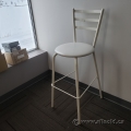 30" Grey Bar Height Stool