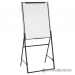 Adjustable Presentation Easel w/ Whiteboard & Paper Pad Retainer