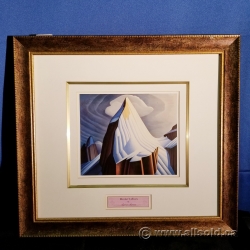 "Mount LeFroy" Framed Print by Lawren Harris