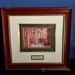 "Toronto Street, Winter Morning" Framed Print by Lawren Harris