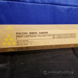 Ricoh Yellow Print Cartridge MP C3501 - P/N 841421