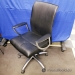Allseating Zip Black Leather Meeting Chair