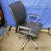 Allseating Zip Black Leather Meeting Chair