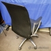 Allseating Zip Black Leather Meeting Chair