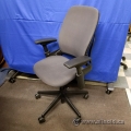 Steelcase Leap V2 Grey Ergonomic Task Chair w/ Higher Gas Lift