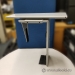 Silver Sliding CPU Sit Stand Under Desk Mount