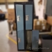 Blue and Grey 2 Tier Lockers (Bank of 4 doors)