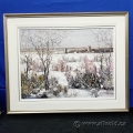 "Winter Scene" Oil on Canvas 24" x 18"