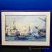 "The Battle of the Nile" Robert Taylor Framed Print under Glass