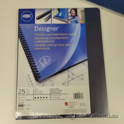 GBC Designer Presentation Covers Plastic 25/pkg - NIB