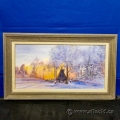 Standing Alone Niitsitaipoiyi Framed Wall Art
