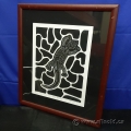 Ginjoo The Gecko by Karen Lovett - Numbered Print under Glass