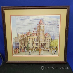 Calgary City Hall - Alina Dabrowska - Numbered Print under Glass