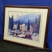 Banff Park Admin Bldg. - DJ Campbell Numbered Print under Glass