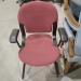 Red Herman Miller Equa Sleigh Base Guest Chair