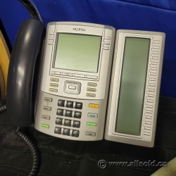 Nortel 1140E IP Phone w/ Nortel 1100  Expansion Module