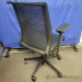 Black Leather Steelcase Think Mesh Back Task Chair