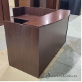 Mahogany Reception Desk w/ Transaction Counter
