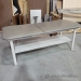 Grey Treatment Table w/ Bottom Shelf