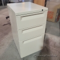 Herman Miller Off White 3 Drawer File Pedestal
