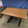 Walnut 48" x 30" Sit Stand Desk Top Surface