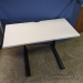 White Steelcase 48" x 24" Sit Stand Desk Table Surface