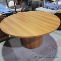 60" Maple Round Meeting Table