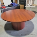 60" Autumn Maple Round Meeting Table