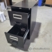 Staples Black 2 Drawer Vertical File Cabinet, Locking