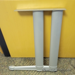 Steelcase Silver Table Leg