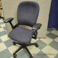 Purple Pattern Steelcase Leap V1 Adjustable Ergonomic Task Chair