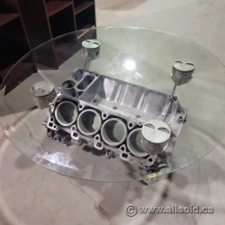 Engine Block Coffee Table