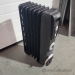 Black Electric Coil Heater